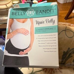 Belly Bandit Upsie Belly Maternity Support Band - Teal & White Packaging